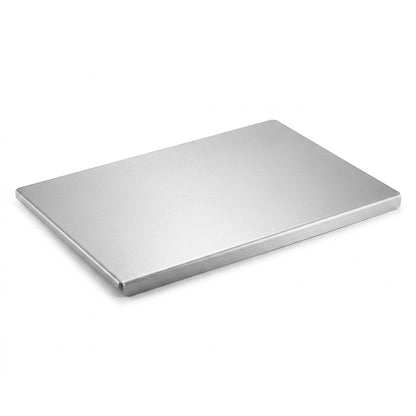 Stainless Steel Cutting Board – Extra-Large Food-Safe Metal Chopping Surface for Baking, Dough Kneading & Professional Kitchens
