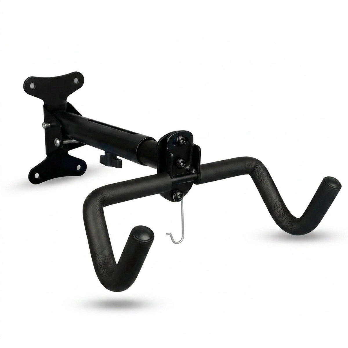 Space-Saving Bike Wall Mount Rack – Foldable Bicycle Hanger with Rim Protection