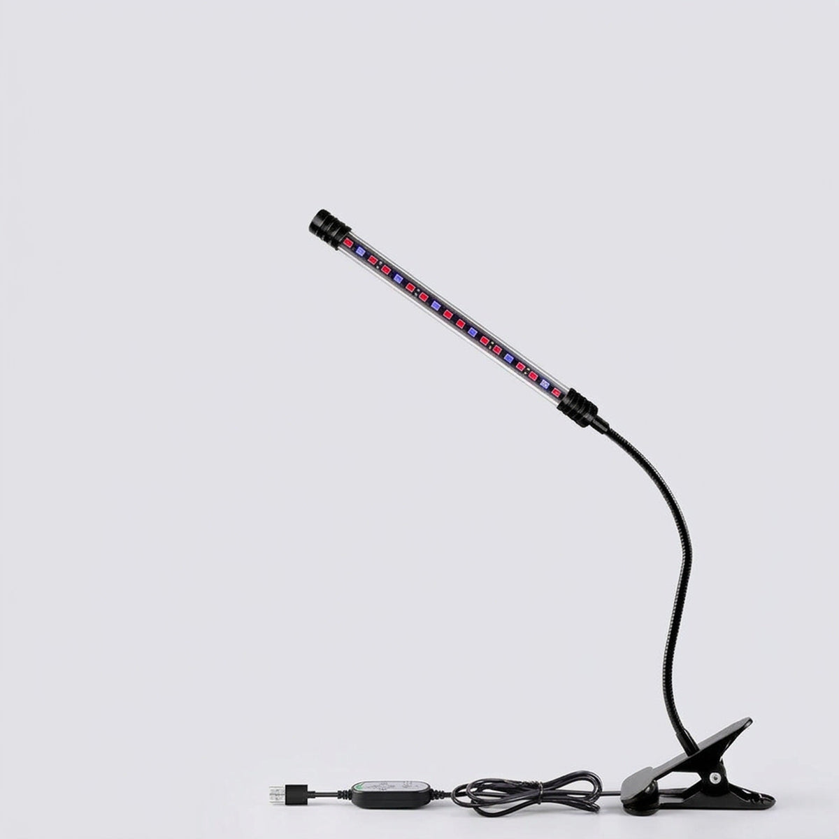 Full Spectrum LED Grow Light – USB Indoor Plant Growth Lamp with Timer and Dimmable Settings for Potted Flowers