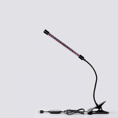 Full Spectrum LED Grow Light – USB Indoor Plant Growth Lamp with Timer and Dimmable Settings for Potted Flowers