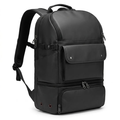 Large Capacity Camera Backpack With Laptop Compartment - Men Travel Professional Camera Backpack With Tripod Bracket