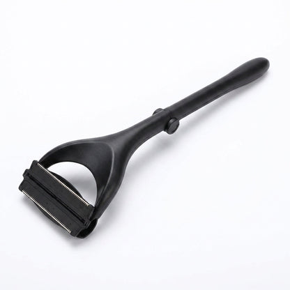 Men’s Painless Back Shaver with Foldable Handle – Portable Hair Remover for Back, Face, and Body Grooming with Comfortable Epilation and Easy Reach