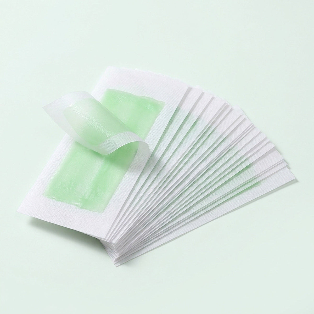 Face Wax Strips – 20 Ready-to-Use Hair Removal Strips for Upper Lip, Chin & Brows in Aloe Vera, Rose or Lemon