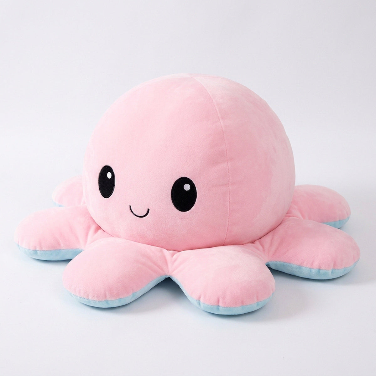 Giant Reversible Octopus Plush – Flip for a Mood Change, Perfect for Kids