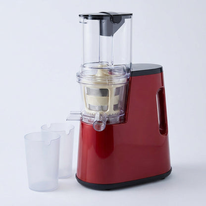 Automatic Slow Juicer – 90mm Whole-Fruit Chute, High-Torque Cold Press for Celery, Carrots, Apples & Leafy Greens with Built-In Pulp Separation