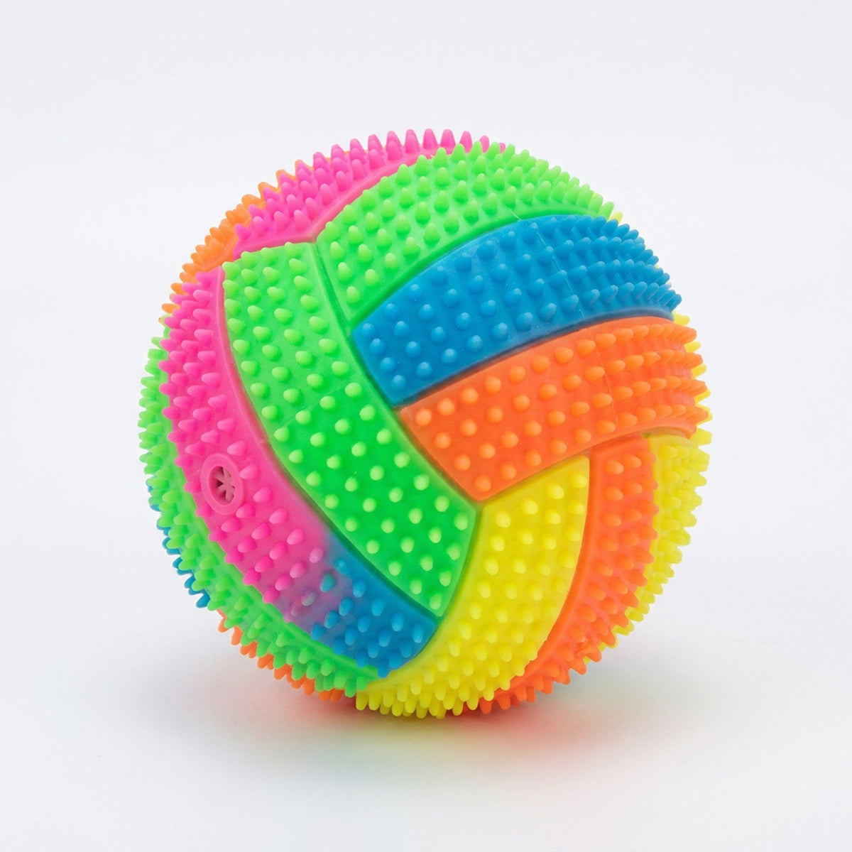 Glow-in-the-Dark Squeaky Dog Ball Toy – Light-Up Playtime for Pets, Easy to Clean!