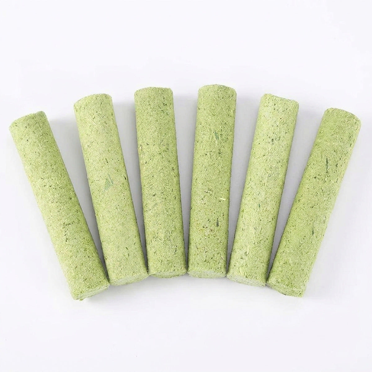 Cat Grass Teething Stick - Professional Natural Cat Grass Sticks Grinding Rod Toy (6 pcs)
