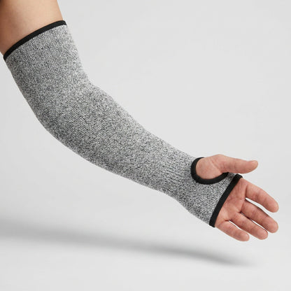 Protective Arm Sleeve - Level 5 Protection Cut Resistant Sleeves with Thumb Hole