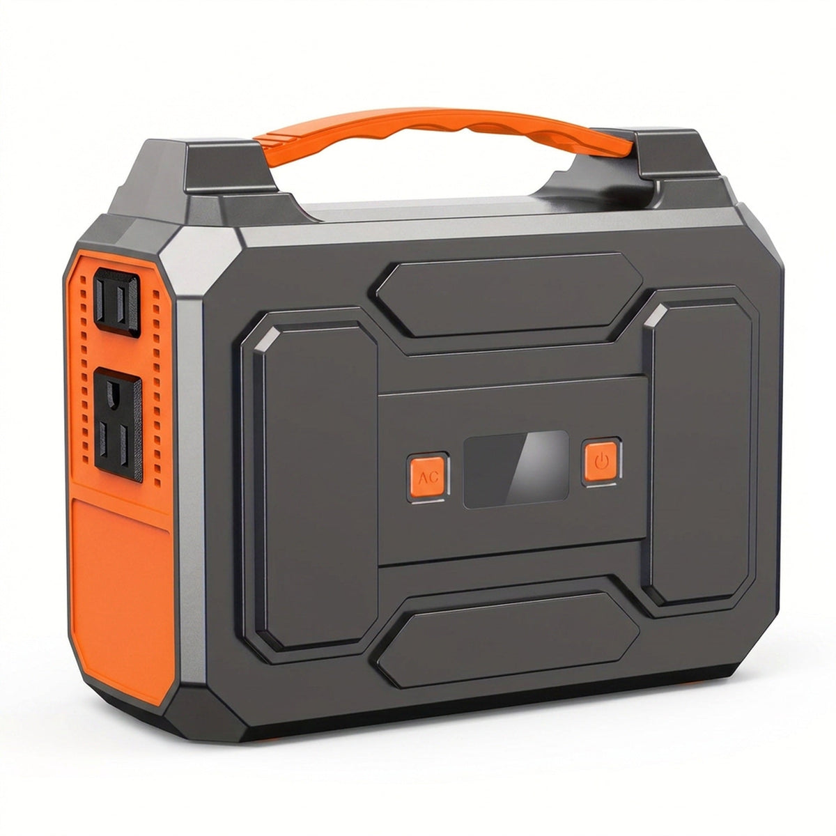 High-Capacity Portable Power Station – 39600mAh 146Wh Solar Generator with Dual AC Outlets, USB-C, LED for Outdoor & Emergency Use