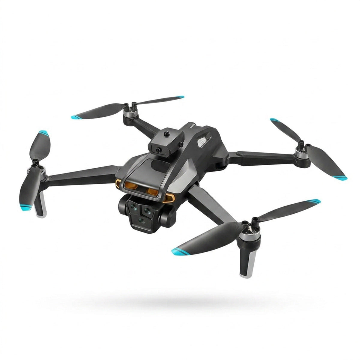 HD 5G Triple Camera Drone – Long-Range Flying Obstacle-Avoidance UAV for Aerial Photos, Videos, & Fun Exploration