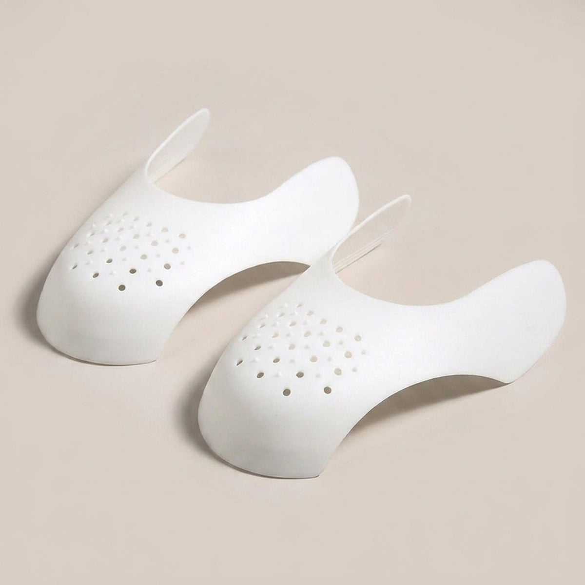 Universal Anti-Crease Sneaker Shields - 1 Pair (Left + Right) Toe Box Crease Protectors