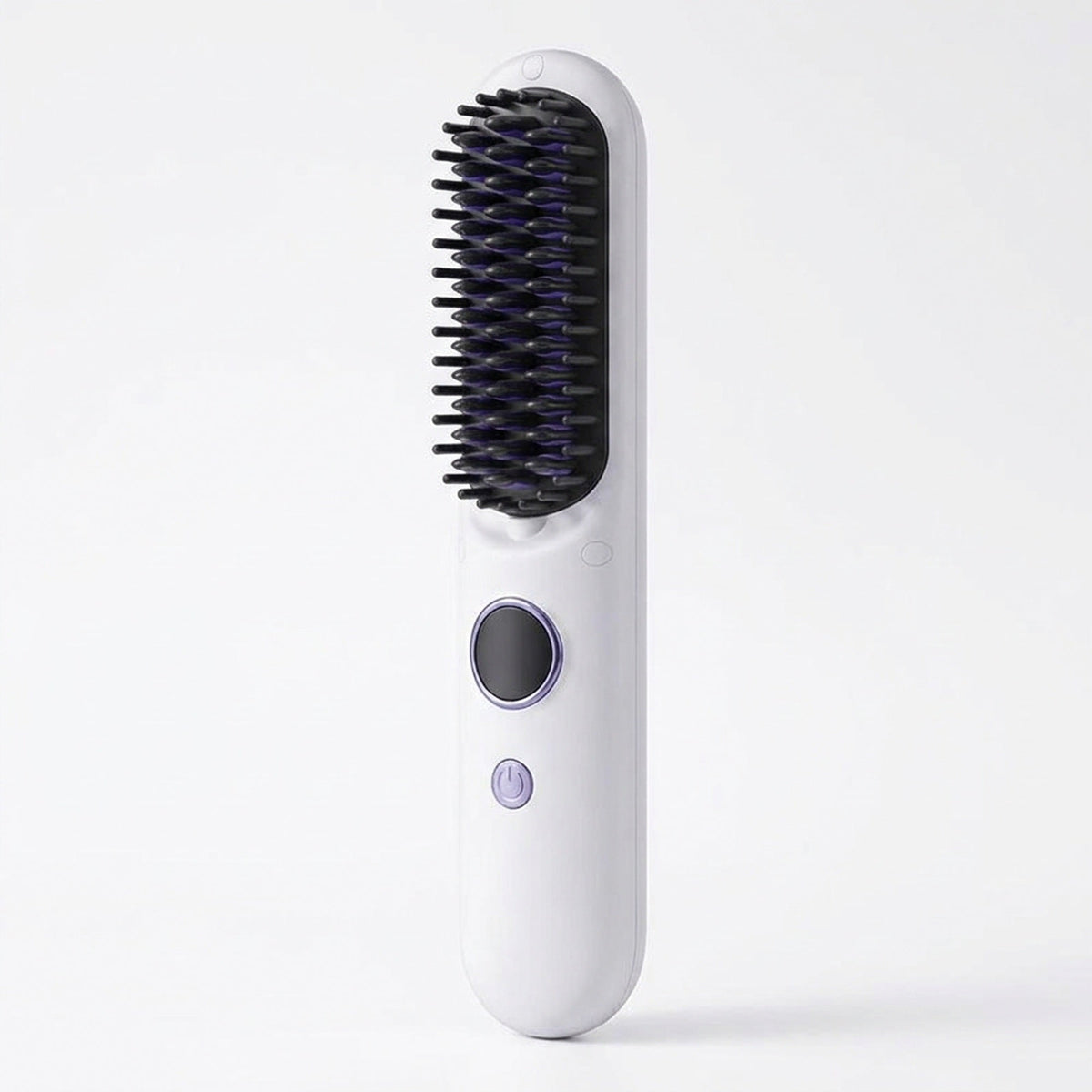 Cordless Heated Straightening Brush – Rechargeable, Nine Heat Settings, Travel Size