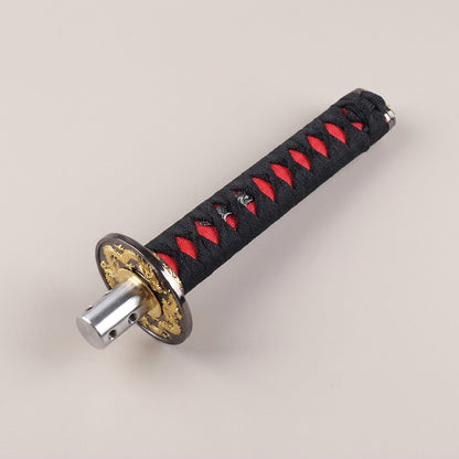 Katana Shift Knob - Universal Car Gear Shift Knob Short Samurai Sword