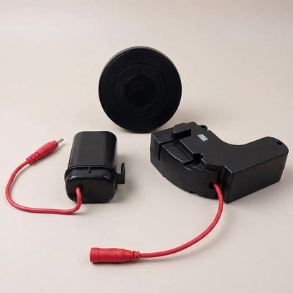 Automatic Toilet Flusher for Push-Button Toilets – Touchless Motion Sensor Flush Kit, Battery Powered