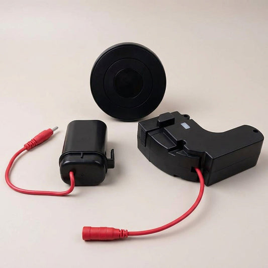 Automatic Toilet Flusher for Push-Button Toilets – Touchless Motion Sensor Flush Kit, Battery Powered
