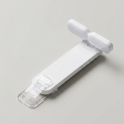 USB Rechargeable Reading Light – Portable LED Clip-On Bookmark for Comfortable Night Reading in Bed