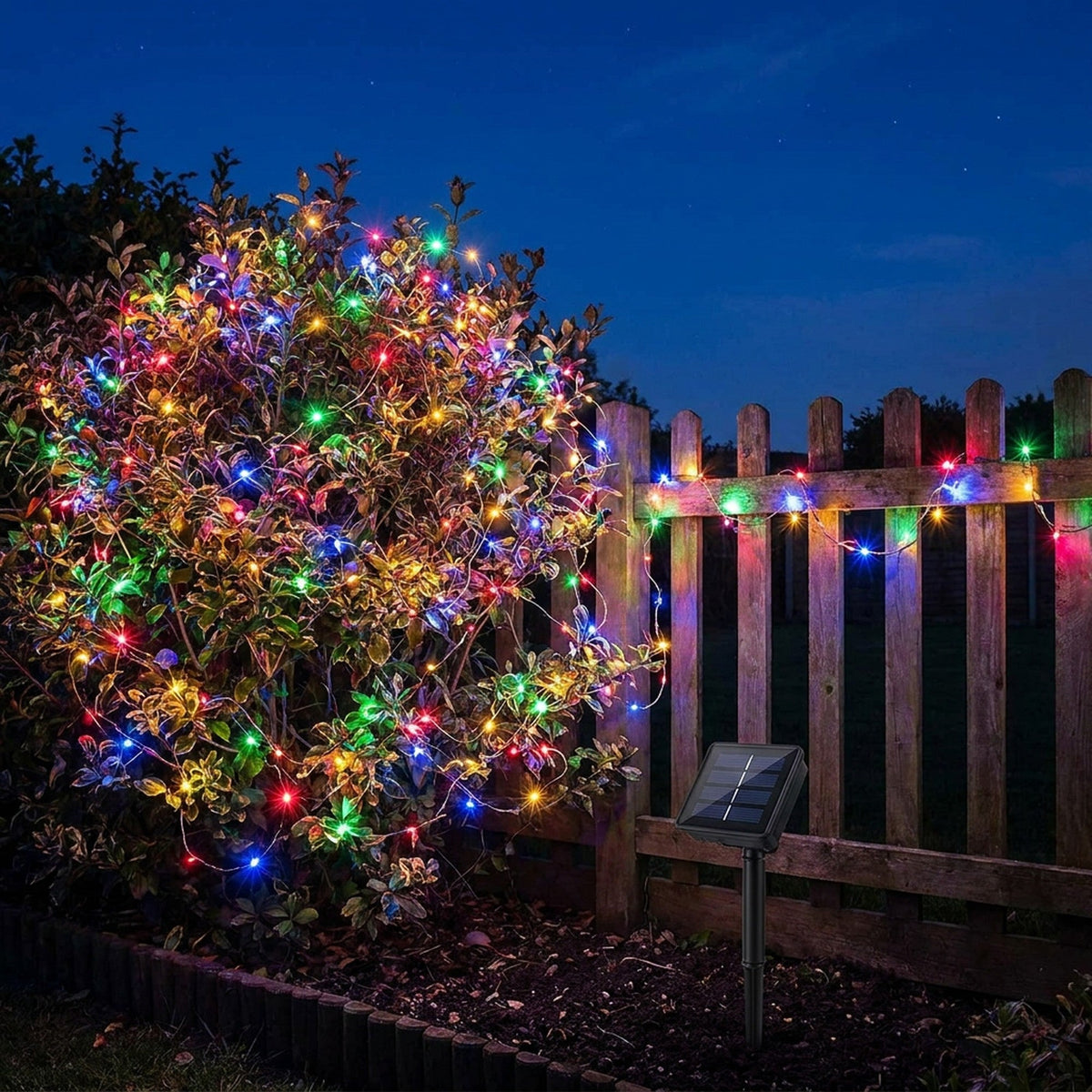 LED Outdoor Solar String Fairy Lights