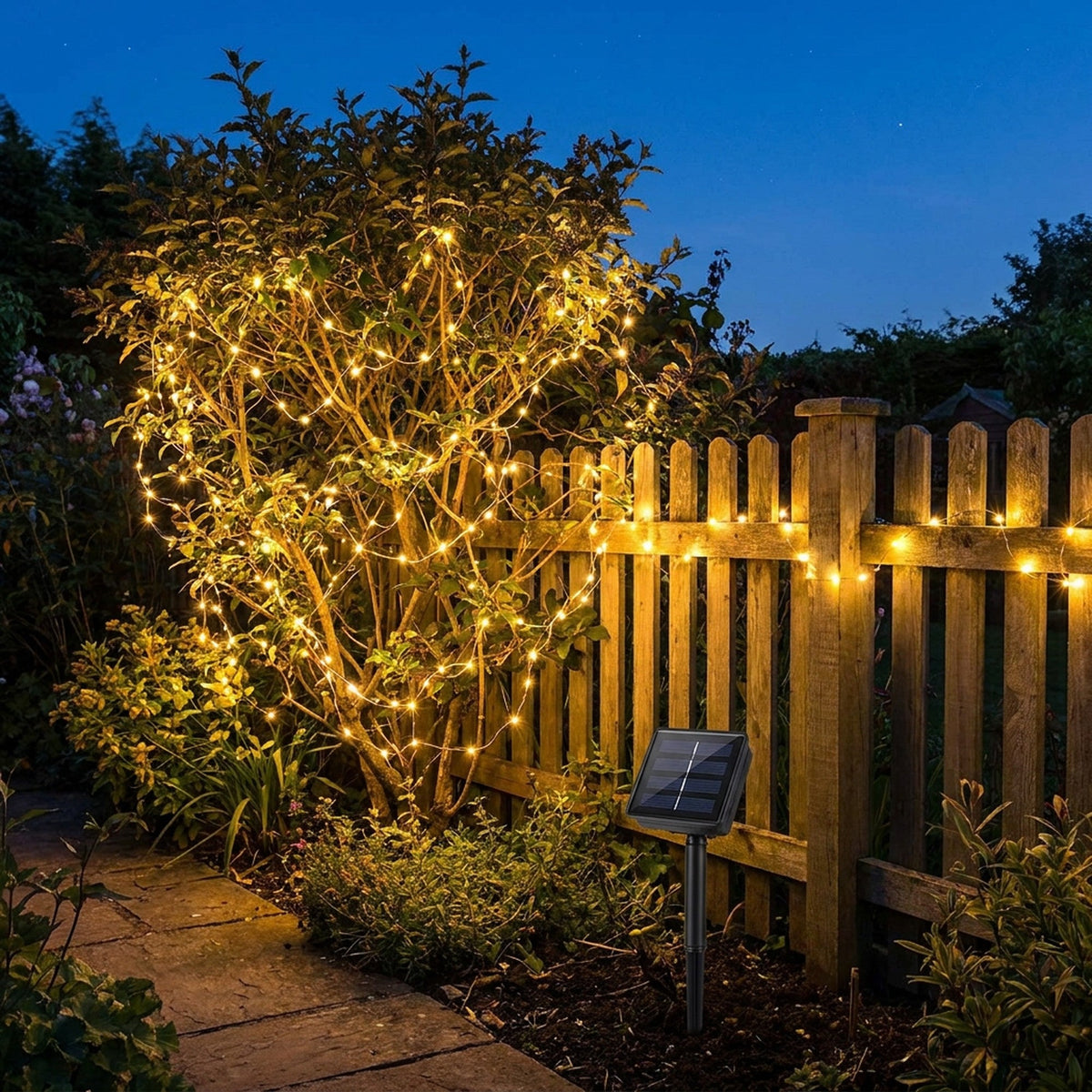 LED Outdoor Solar String Fairy Lights