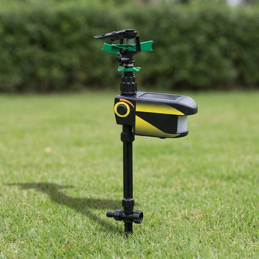 Animal Repellent Garden Sprinkler - Automatic Motion Activated Animal Sensor Outdoor Lawn Yard Water Sprinkler