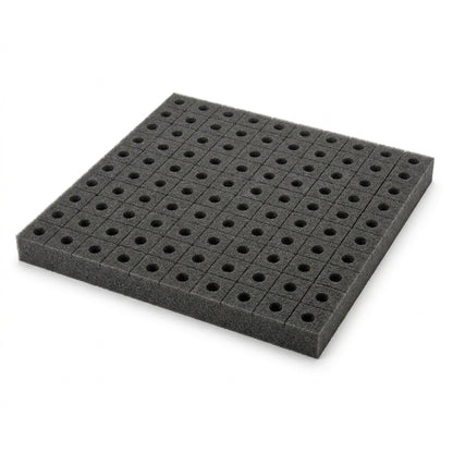 Hydroponic Grow Sponge Set – Soilless Seedling Plugs for Nursery Trays, Vegetable Propagation, Indoor Gardens and Seed Starting