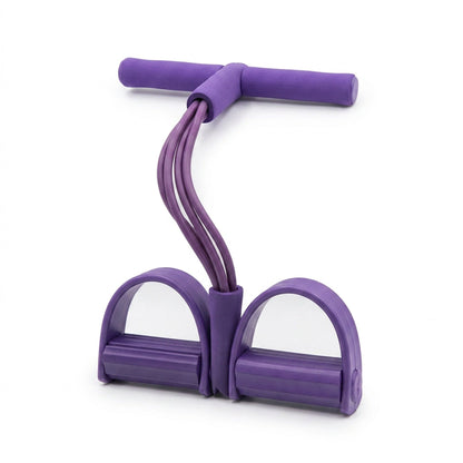 Multifunctional Pedal Resistance Elastic Sit-up Bands - Pedal Exerciser Sit-up Pull Rope