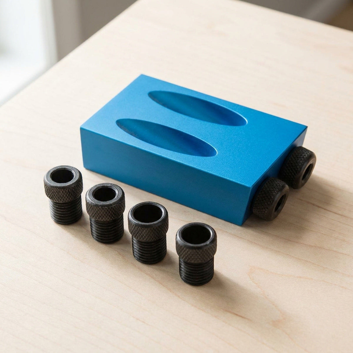 Woodworking Angle Drill Guide Tool Puncher Positioner - Increase Your Woodworking Efficiency with 15-Degree Pocket Hole Jig