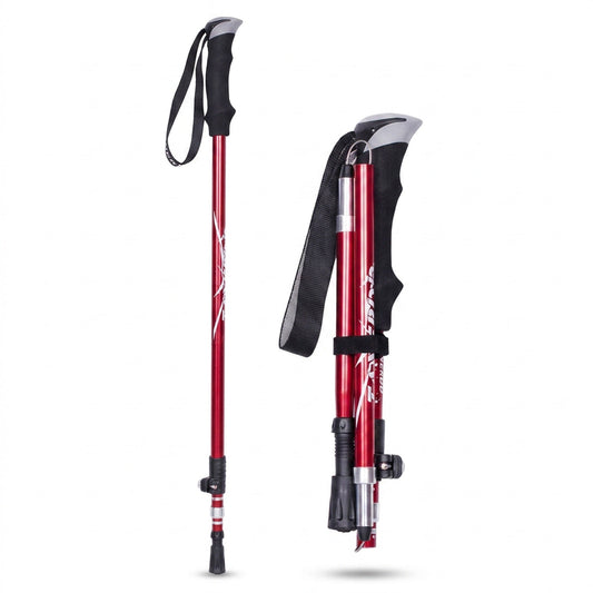 Adjustable Trekking Poles - Foldable Telescopic Pole
