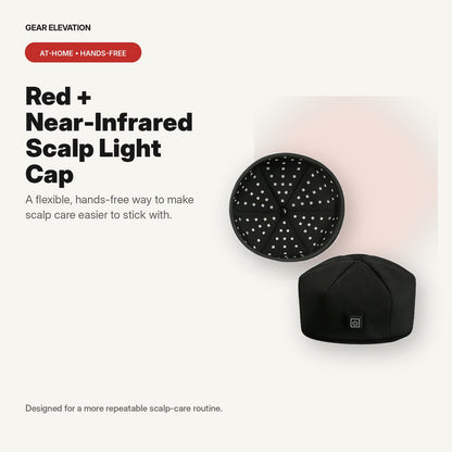 Infrared Red Light Therapy Cap - Hair Regrowth Hat Depression Anxiety And Stress Relief Thermal Helmet Scalp Massager