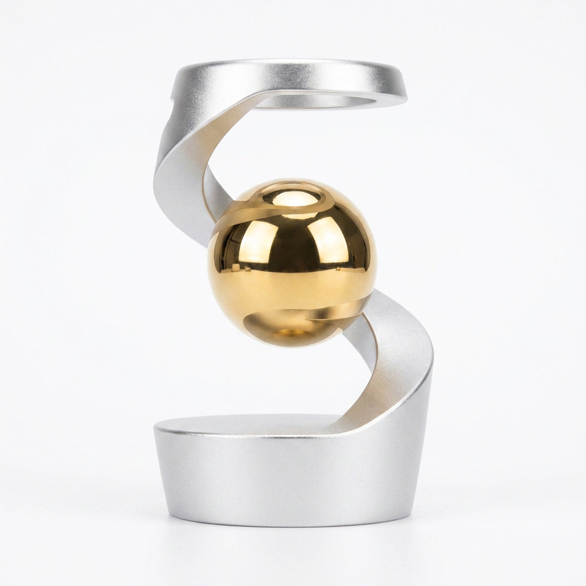 Gravity Defying Kinetic Desk Toy - Desktop Stress Relief Toy, Aluminum Alloy Decompression