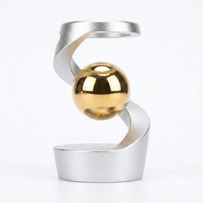 Gravity Defying Kinetic Desk Toy - Desktop Stress Relief Toy, Aluminum Alloy Decompression