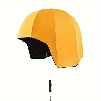 Helmet Umbrella Hat – Multi-Functional Sunshade Rain Hat for Outdoor Travel, Casual Use & Hands-Free Weather Protection