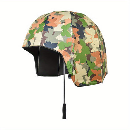 Helmet Umbrella Hat – Multi-Functional Sunshade Rain Hat for Outdoor Travel, Casual Use & Hands-Free Weather Protection