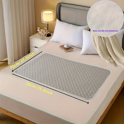 Leak-Proof Washable Pad – Durable Non-Woven Mattress Protector for Home Use, Ideal for Seniors, Pets, and Comfortable Overnight Protection