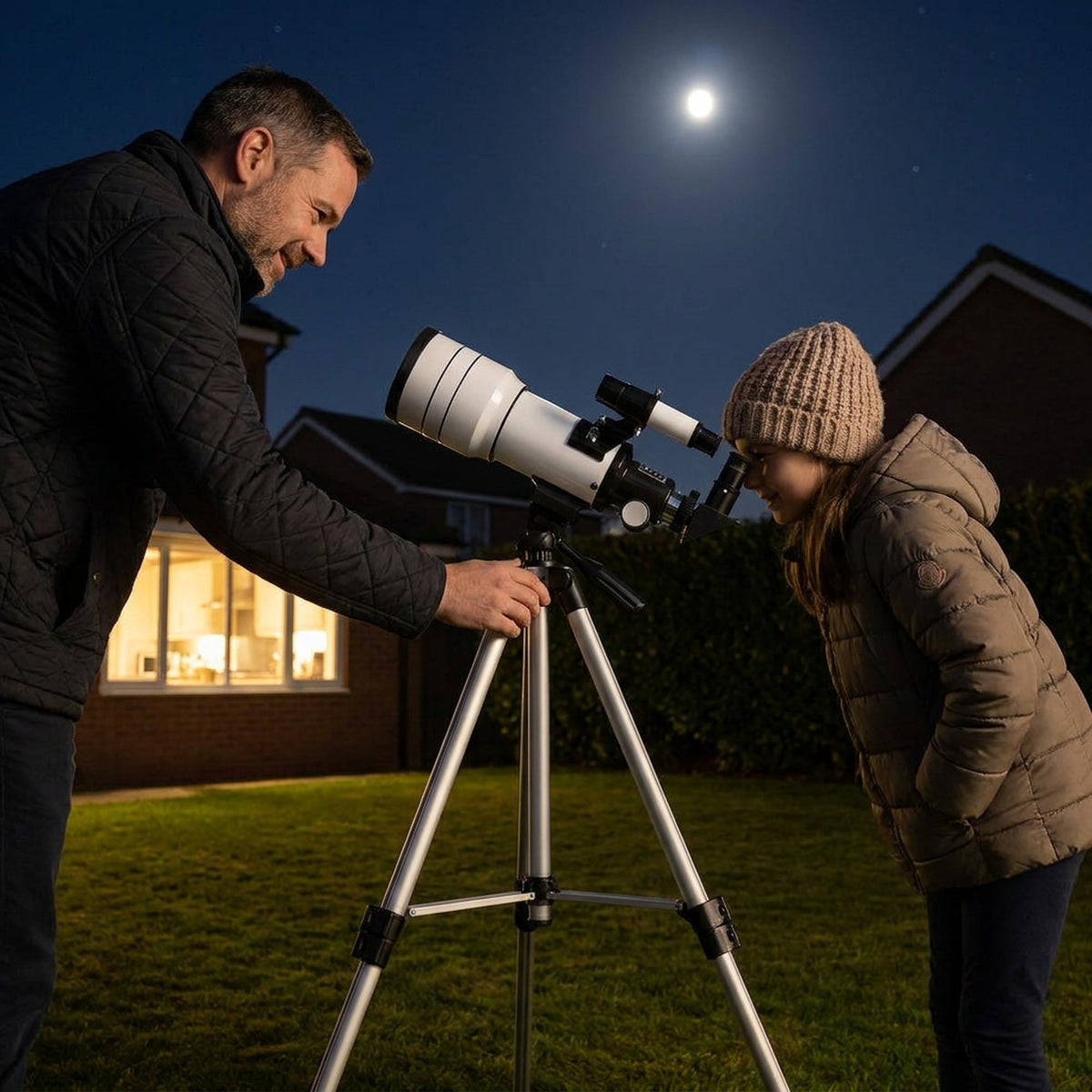 Professional Astronomical Telescope – F30070 High-Magnification Optical Scope for Stargazing, Moon & Bird Observation
