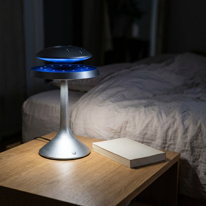 Magnetic Levitation UFO Light - Magnetic LED Lighting Bluetooth's Stereo Charging Floating Levitating Lamp