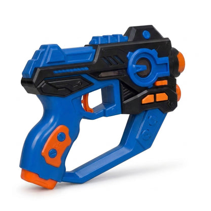 Infrared Laser Tag Set for Kids & Adults – 2 Player Toy Guns with Projector, Indoor Outdoor Game