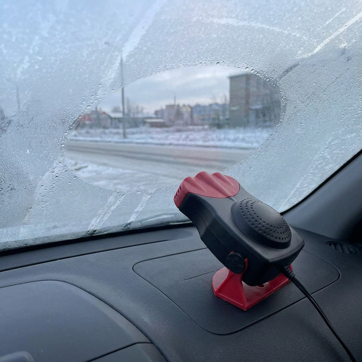 Portable Auto Car Heater Cooler Fan - 12 Volt Defroster Heater