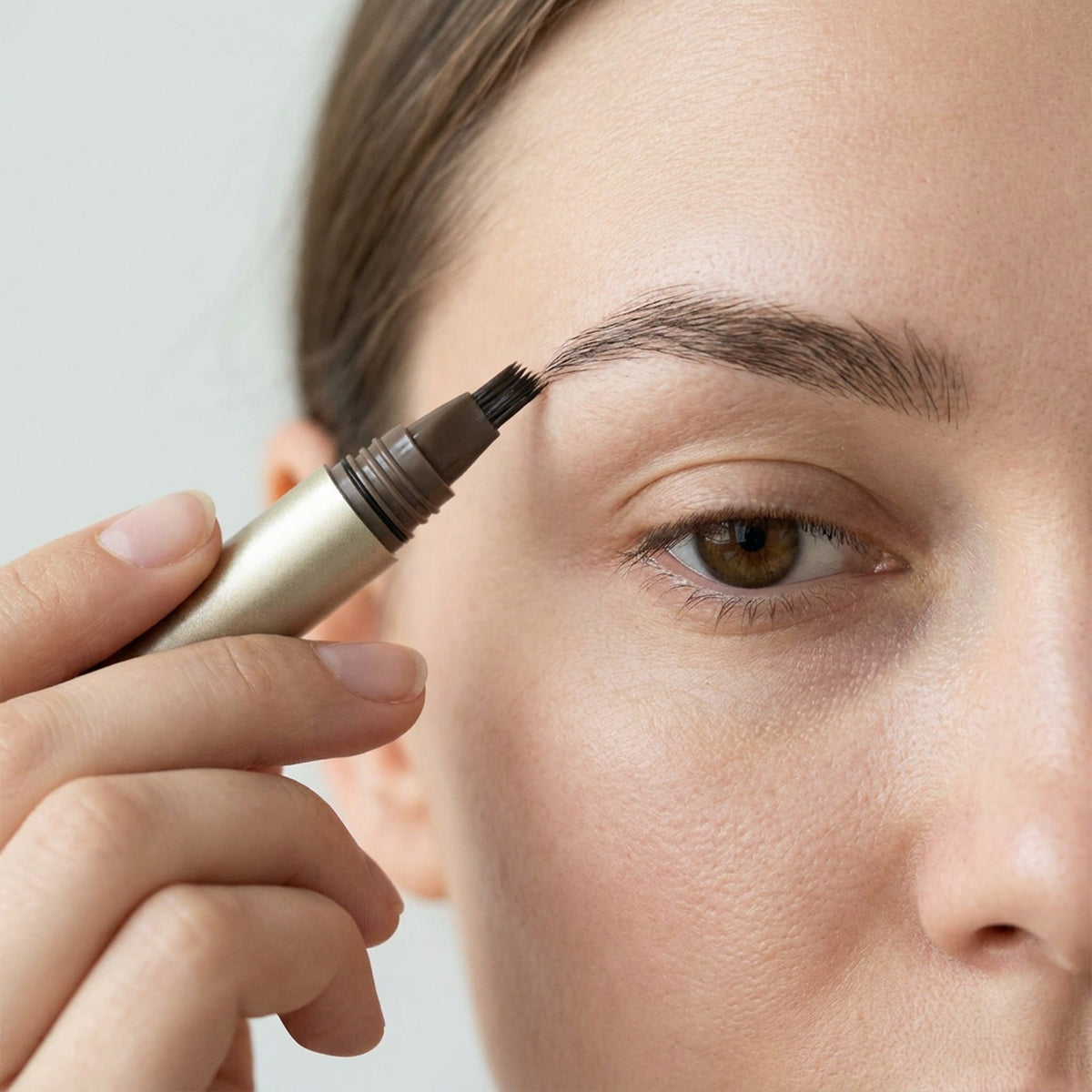 Long Lasting Waterproof Eyebrow Pencil – Sweatproof, Easy-To-Use Makeup for Flawless Brows in Black, Brown & Earth Tones