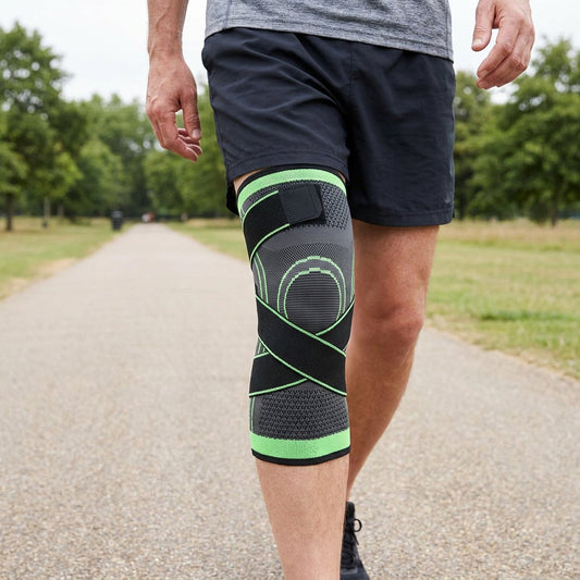 Compression Knee Brace - Fit Support for Joint Pain, Arthritis Relief,  and Improved Circulation