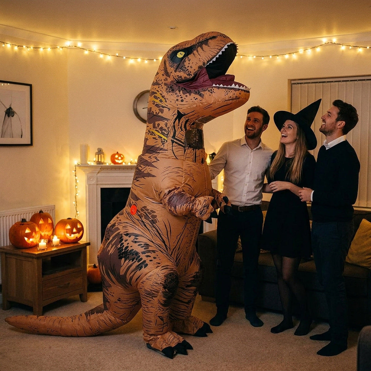 Inflatable Dinosaur Costume for Adults – Ultimate T-Rex Party Outfit