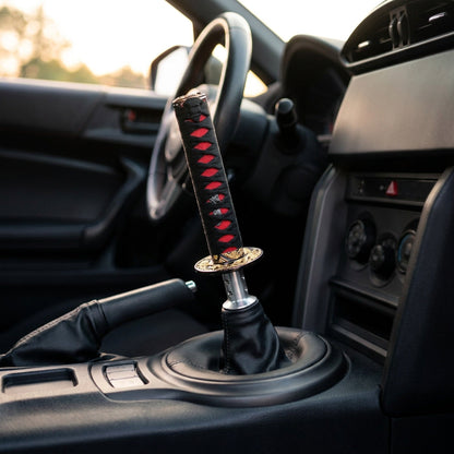 Katana Shift Knob - Universal Car Gear Shift Knob Short Samurai Sword