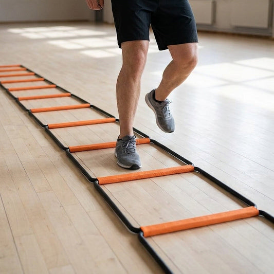 Agility Training Ladder – Foldable Multi-Functional Speed Ladder for Fitness, Jump Training, Footwork Drills & Sports Conditioning
