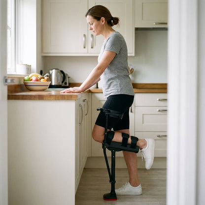 Hands-Free Crutch for Leg & Knee Support