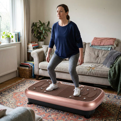 Body Shaping Slim Exercise Vibration Plate - Full Body Vibration Massager