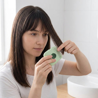 Bangs Razor Comb - Manual 2-in-1 Hair Cutting and Thinning Comb