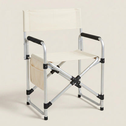 Aluminum Folding Chair – Lightweight Yet Strong Seat with Backrest for Outdoor Fishing, Travel, and Compact Storage