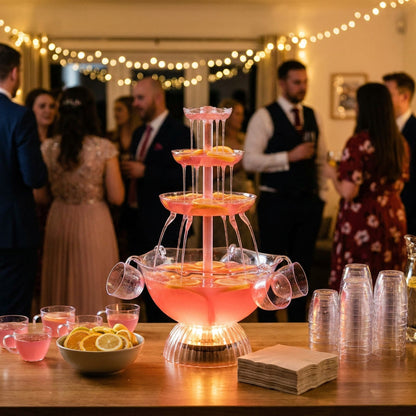 Retro Lighting Party Fountain