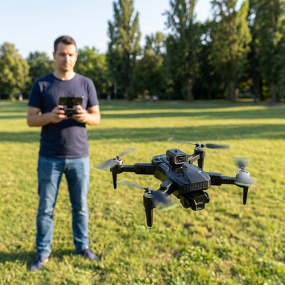 GPS Drone with Camera – Foldable Long-Range Quadcopter with Follow-Me and Gesture Control