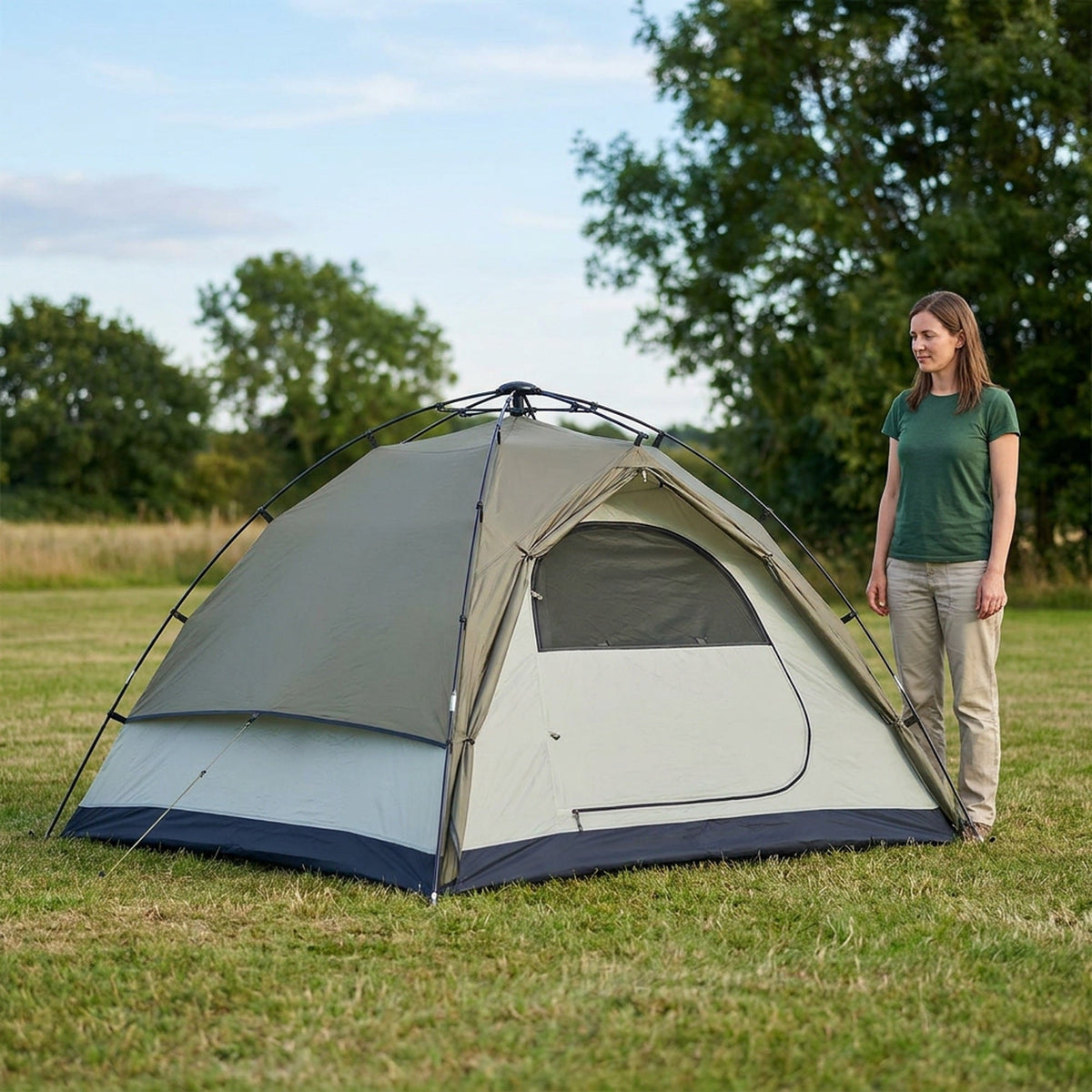 Instant Pop-Up Tent – 4-Person, 2-Minute Setup