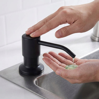 Sink Soap Dispenser Stainless Steel Extension Tube Kit for Liquid Soap Kitchen Sink Bathroom